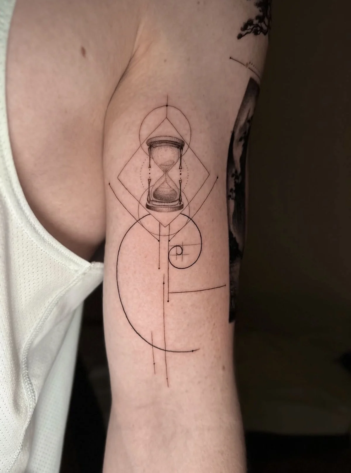 Geometrie · Tattoo von Eveline, Velvet Line Karlsruhe